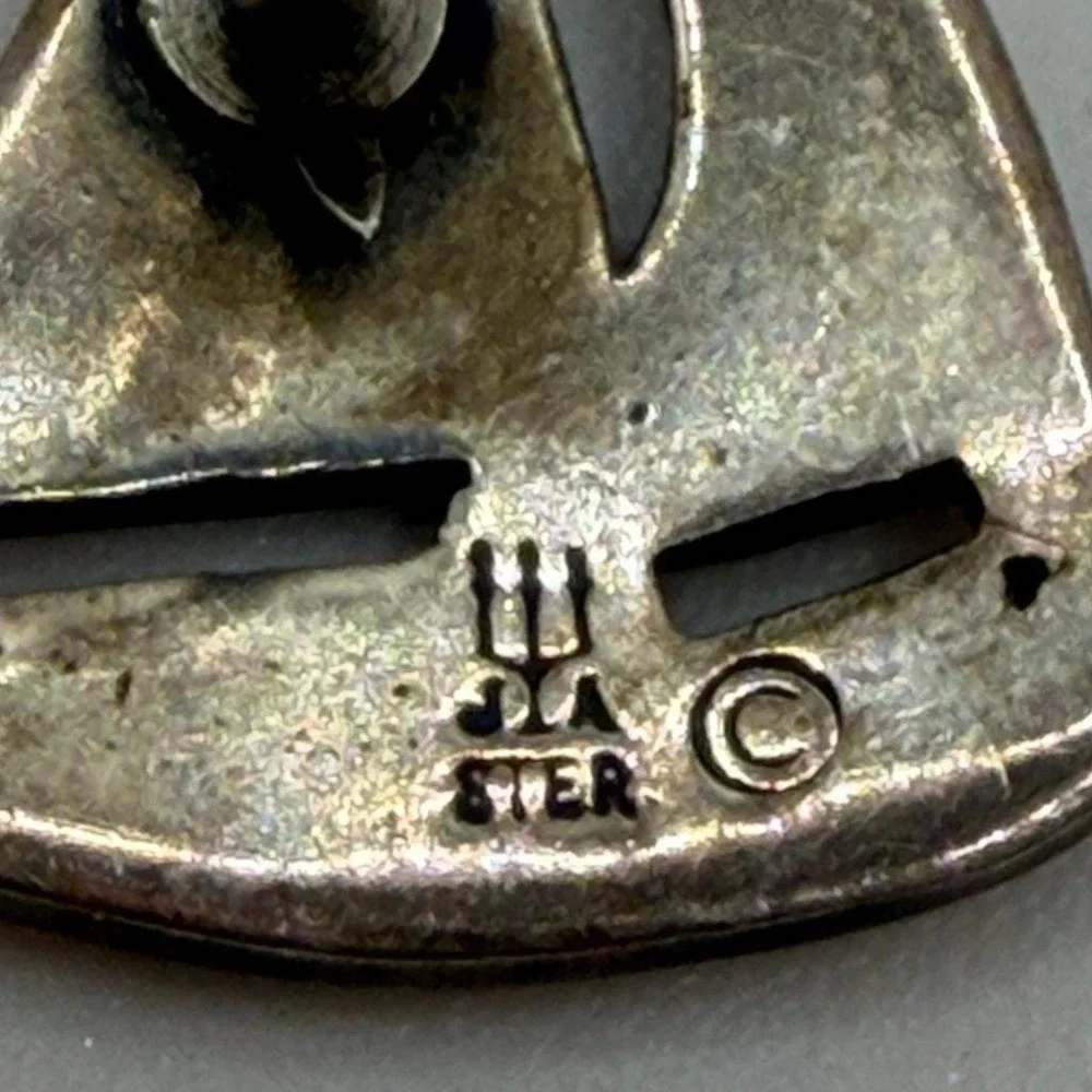 James Avery Sterling Silver Sailboat Tie Tack Pin Retired